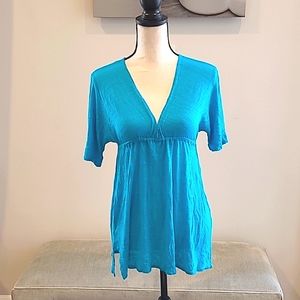 Vitamin A  Short Sleeve Tunic/Coverup